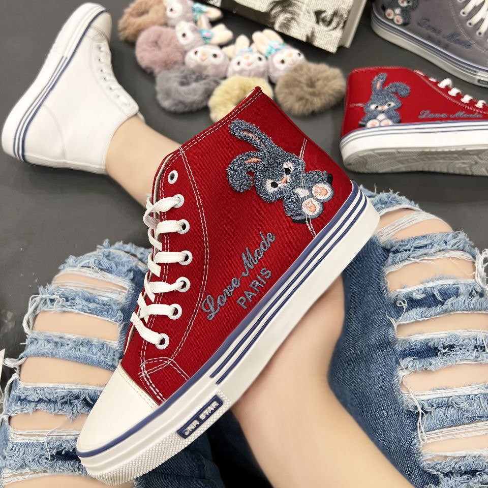 کتونی الستار جدید خرگوشی (37تا40 ) - کتونی - کتانی - الستار - آلستار - ال استار - آل استار - کفش - کتانی الستار