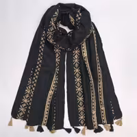 شال موهر خامه دوزی