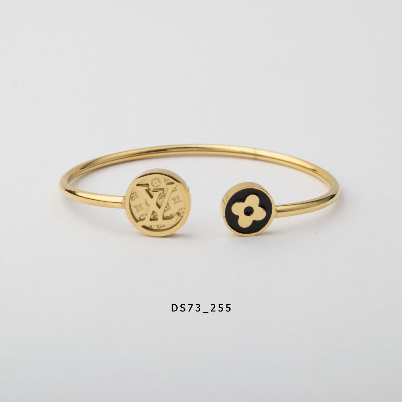 دستبند النگویی استیل 316 رنگ ثابت کد 7