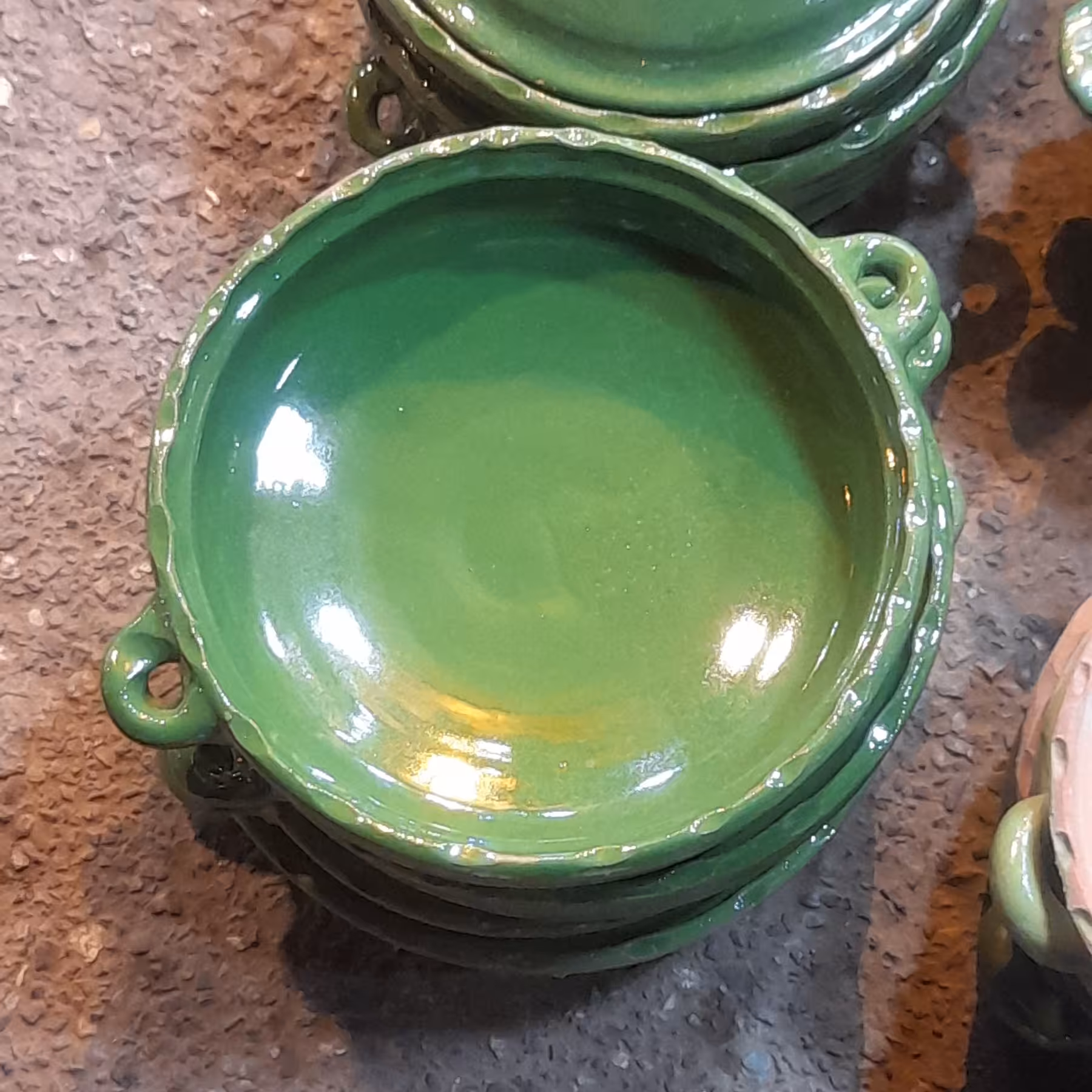 ماهی تابه سفالی ( پسکرایه)