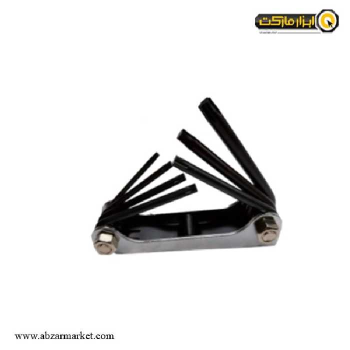 آچار آلن ستاره ای واستر چاقویی 7 عددی مدل VH019