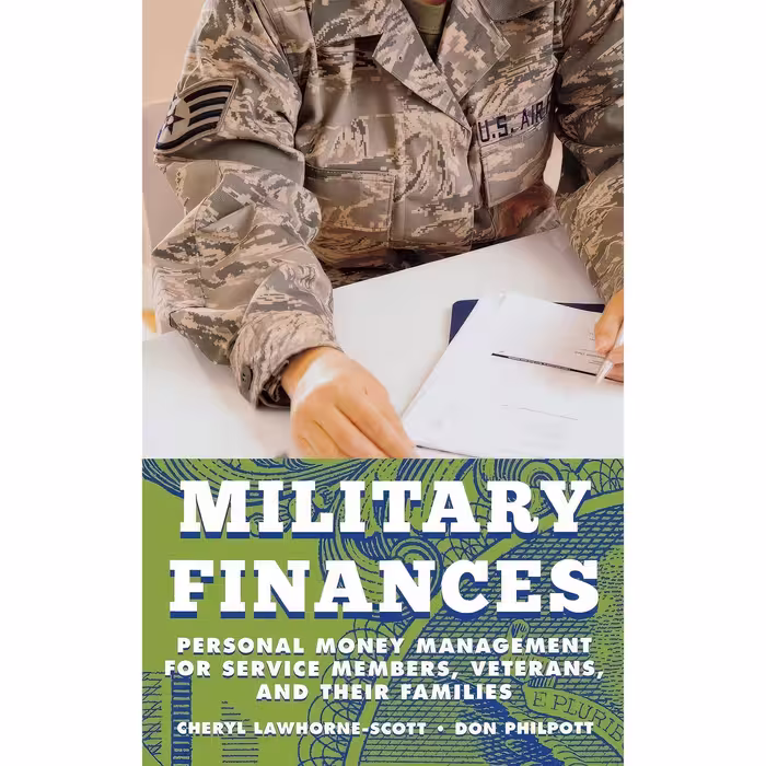 کتاب زبان اصلی Military Finances اثر Cheryl LawhorneScott and Don Philpott