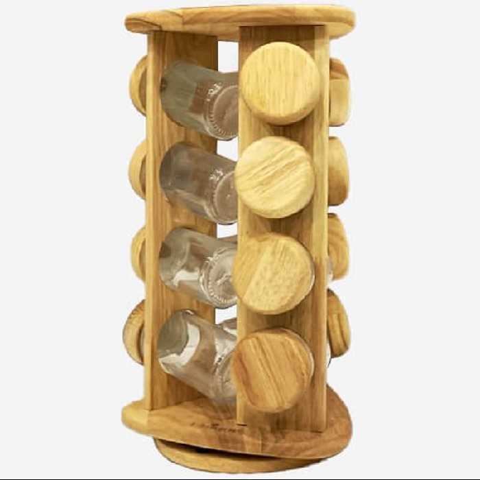 ست ادویه 12تایی چوبی یونیک 6113