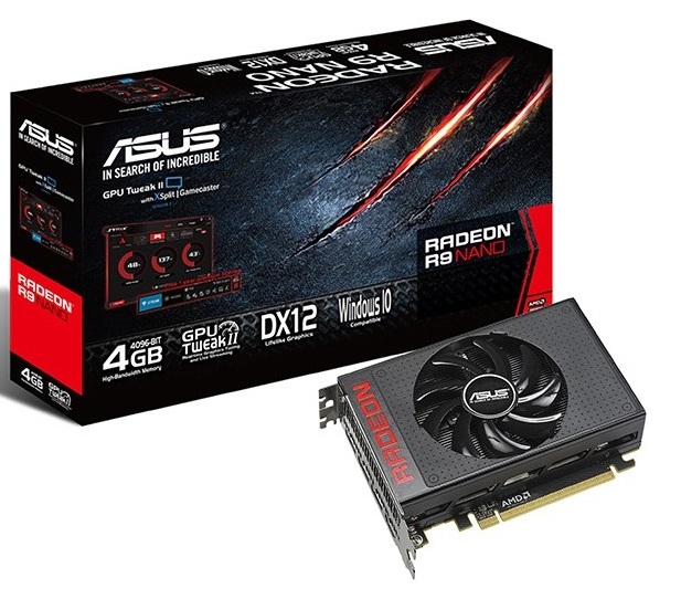 کارت گرافیک ایسوس مدل آر ناین نانو با ظرفیت 4 گیگابایت
