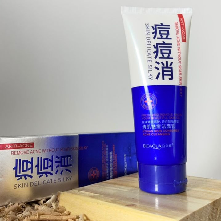 فوم شستشو صورت و ضد جوش آکنه بیوآکوا BIOAQUAفوم صورت بیواکوا ماه گالری ماه