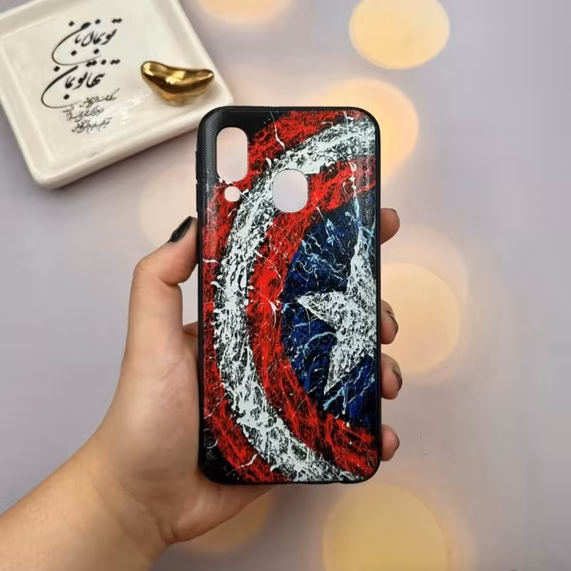 قاب گوشی Galaxy A40 سامسونگ دور ژله ای طرح فانتزی کد 34455