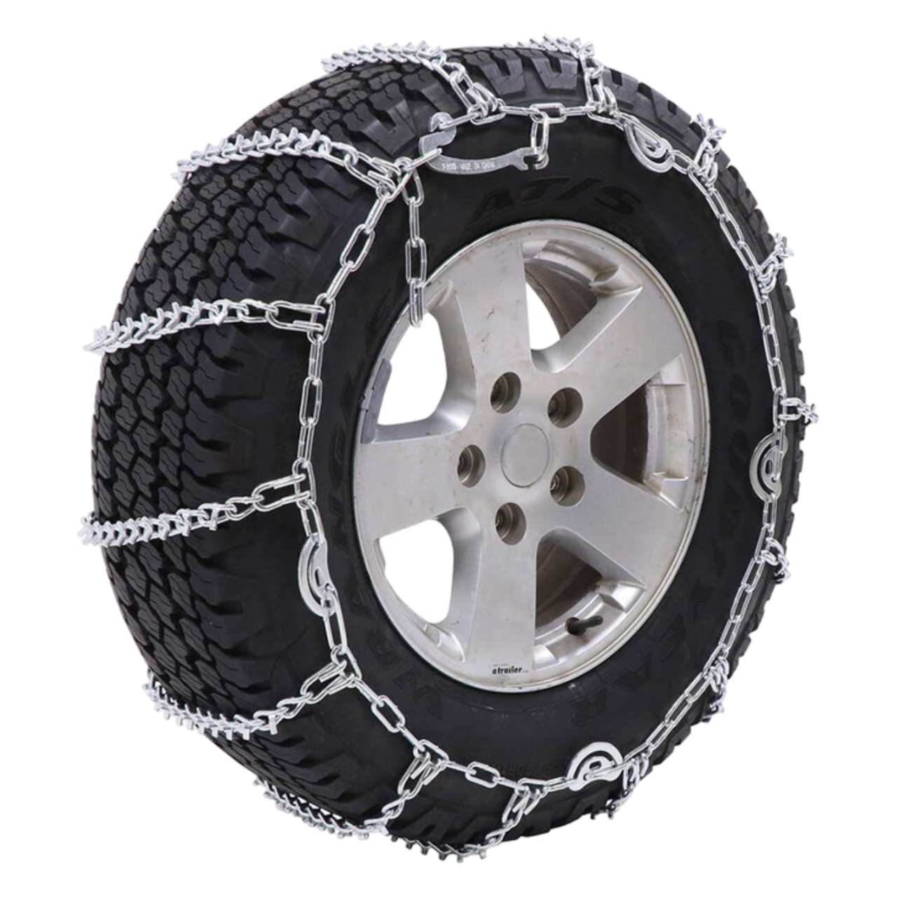 زنجیر چرخ تویوتا فورچونر یخشکن دار نردبانی قفل آچاری بسته دو عددی مدل ترکیه ای