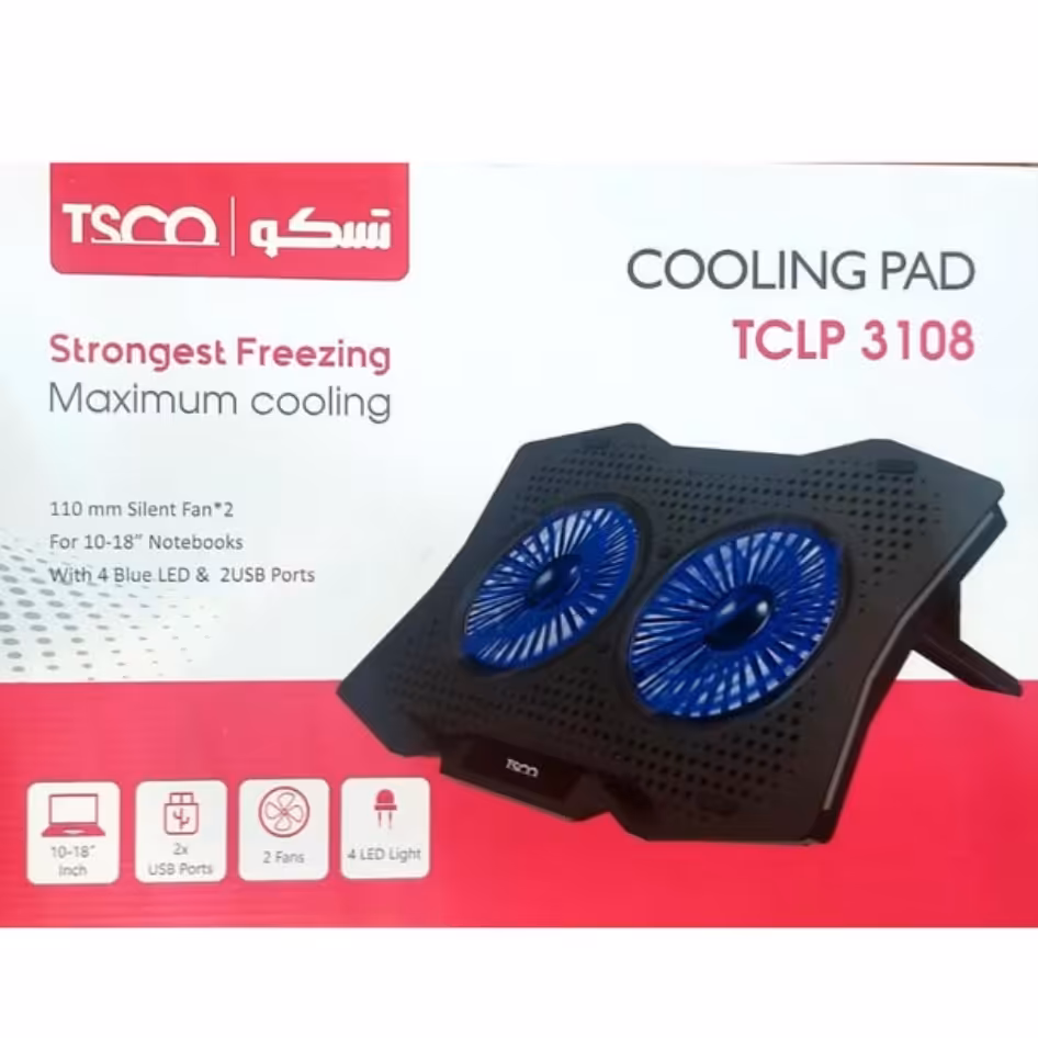 پایه خنک کننده لپ تاپ تسکو مدل TCLP 3108