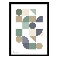 قیمت و خرید تابلو دکوراتیو مدل نقاشی معماری باهاوس کد 0210