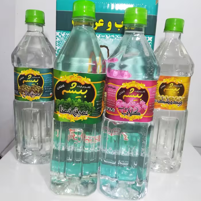 پک کادویی گلاب و عرقیات درجه یک بیشه