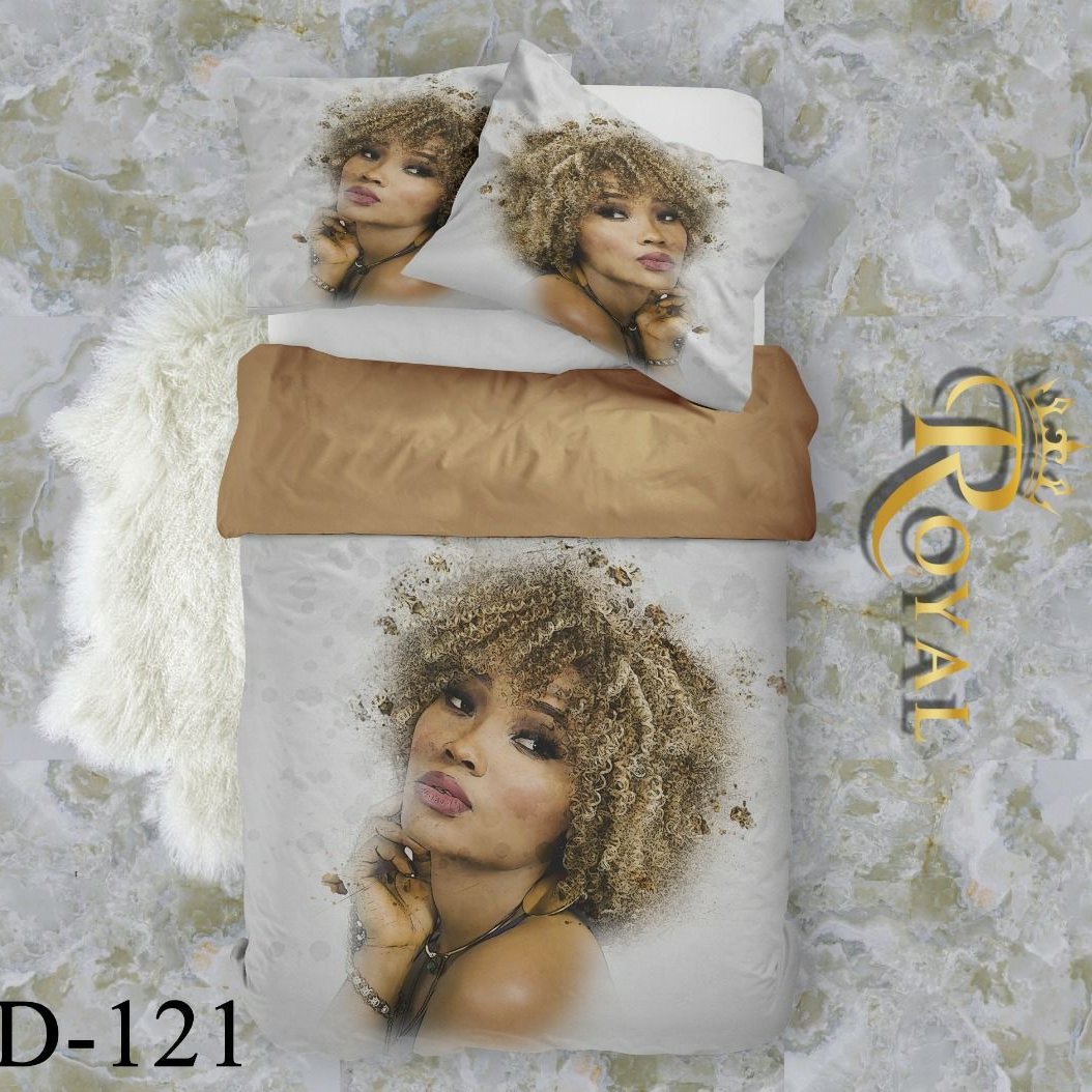 سرویس روتختی یک نفره سه بعدی 4تیکه طرحهای روز ارسال رایگان قیمت فوق العاده مناسب 