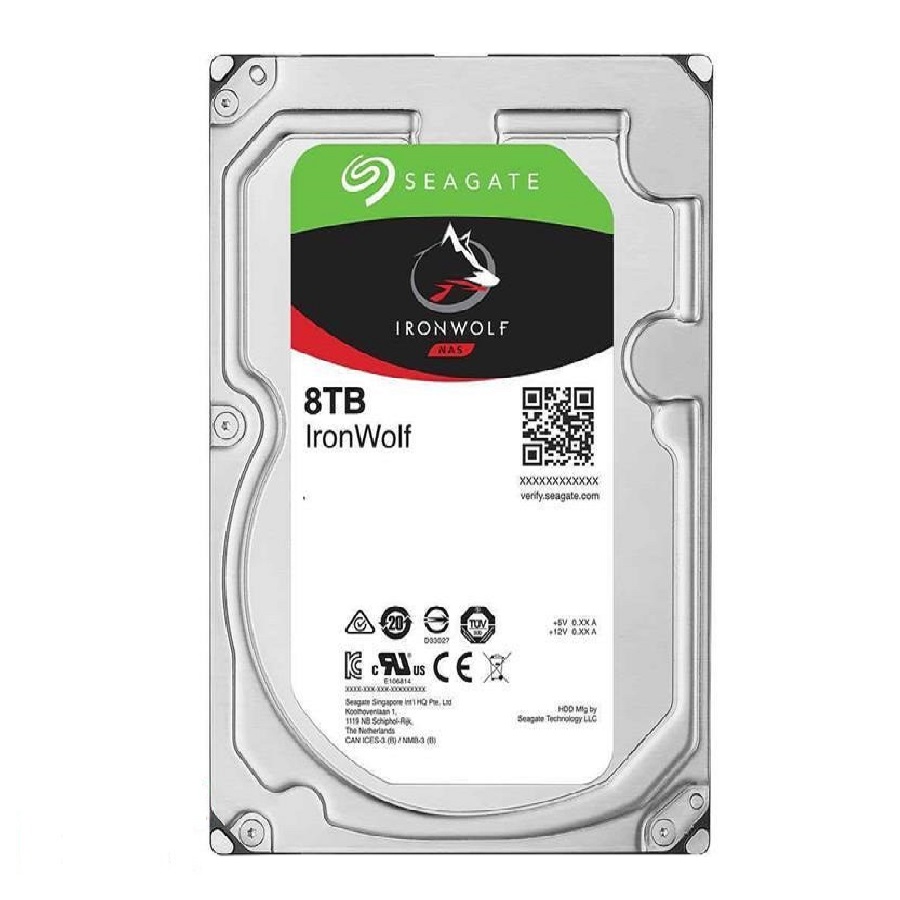 هارد دیسک سیگیت مدل آیرون ولف با ظرفیت 8 ترابایت