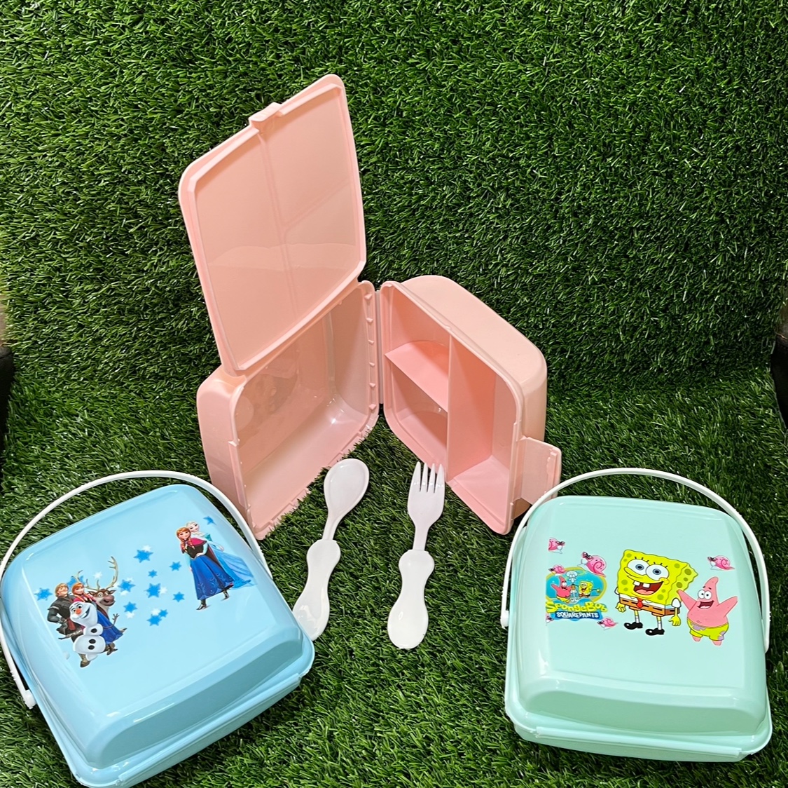 ظرف غذا سه خانه کودک