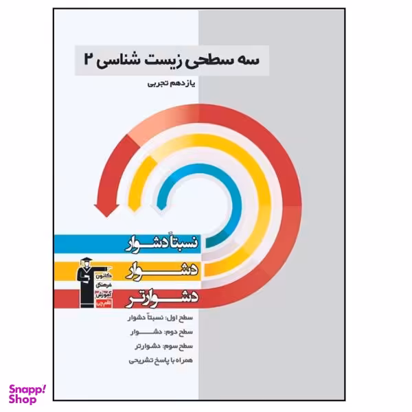 کتاب سه سطحی زیست شناسی پایه یازدهم اثر جمعی از نویسندگان انتشارات قلم چی