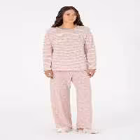 لباس خواب و لانژره زنانه صورتی یو اس پولو - فروشگاه لباس شهرمون