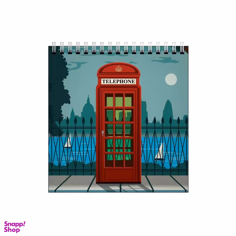 دفتر طراحی بامبیلیپ طرح شب مهتابی لندن کد 0469296