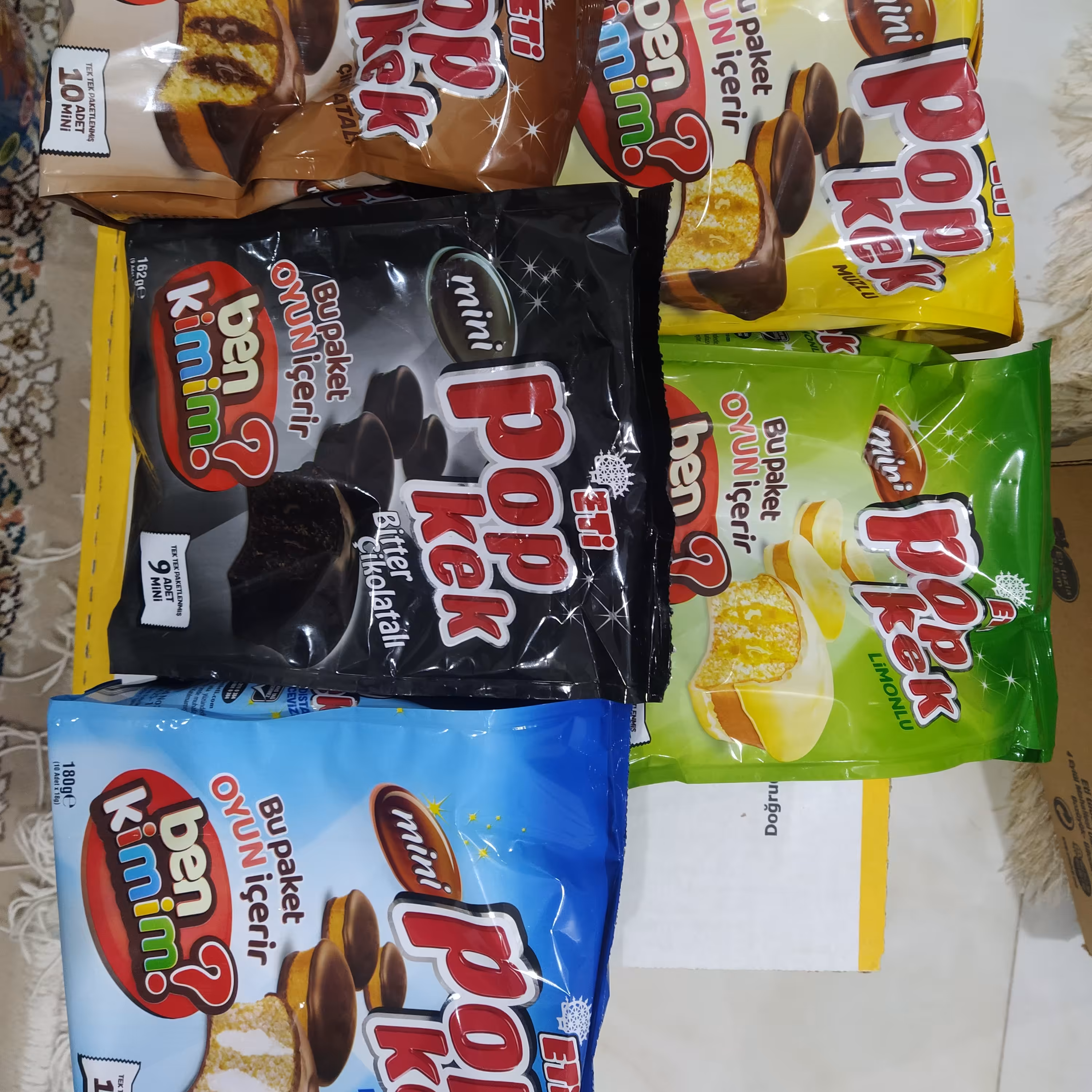 کیک پاکتی اتی پاپ کیک مینی