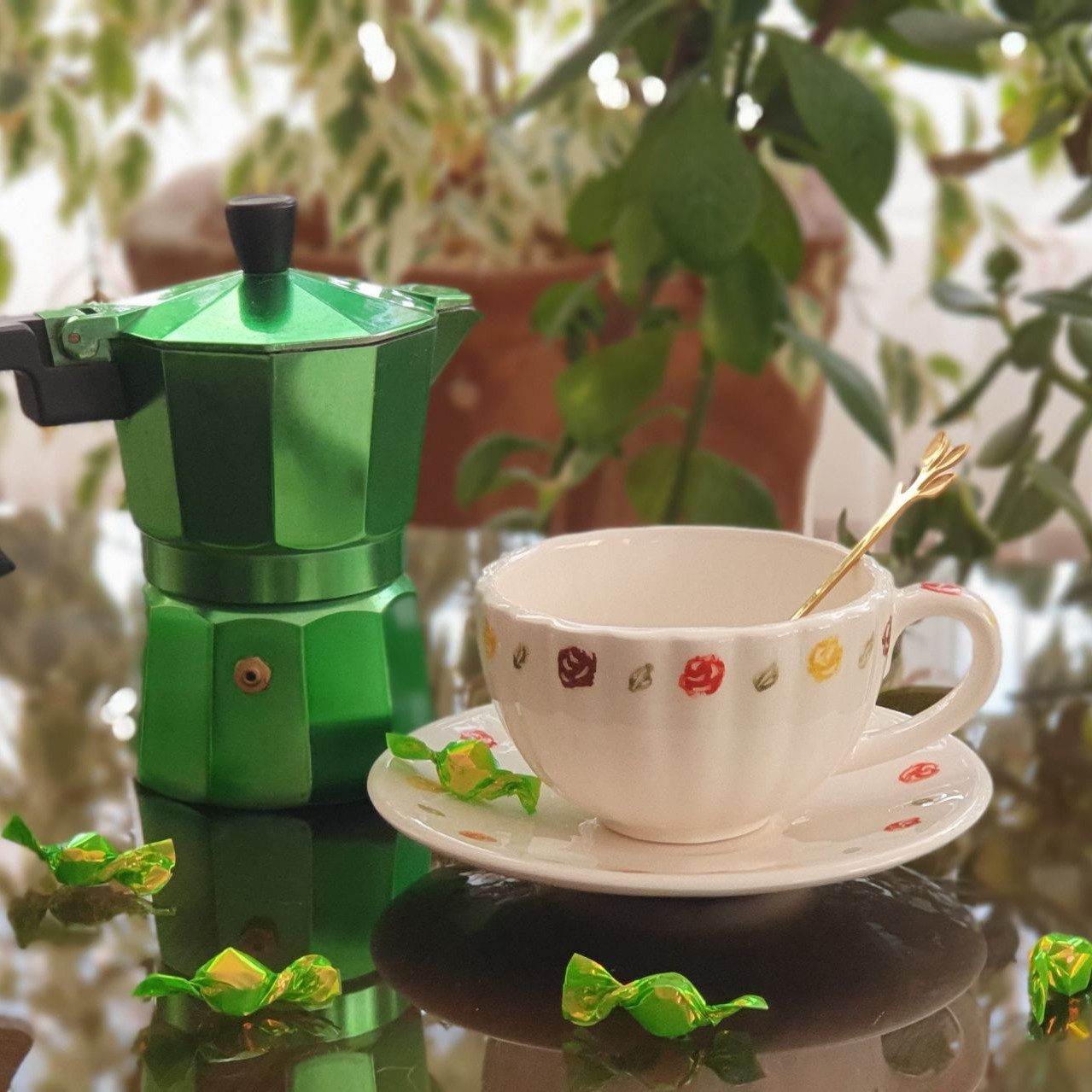 لته خوری طرح گل 