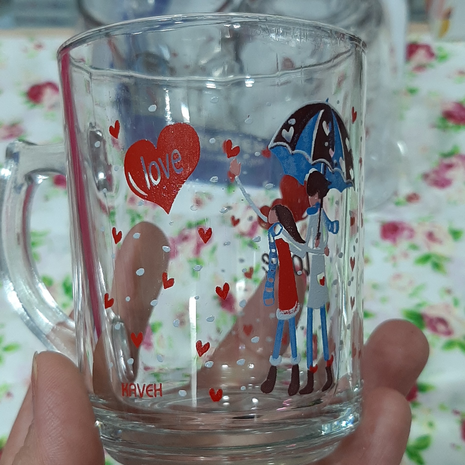لیوان love پک 6 تایی