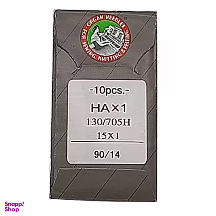 سوزن چرخ خیاطی ارگان مدل HAx1/14 بسته 10 عددی