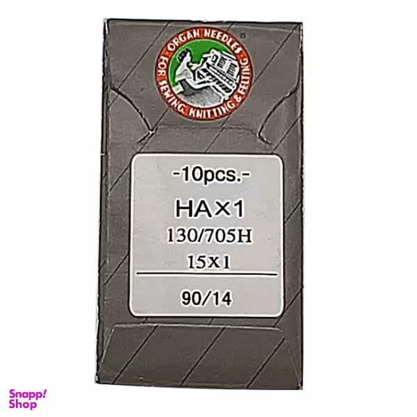 سوزن چرخ خیاطی ارگان مدل HAx1/14 بسته 10 عددی