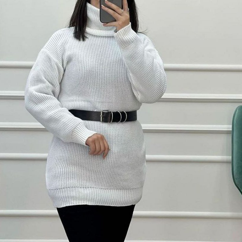 بافت یقه شل آکرلیک