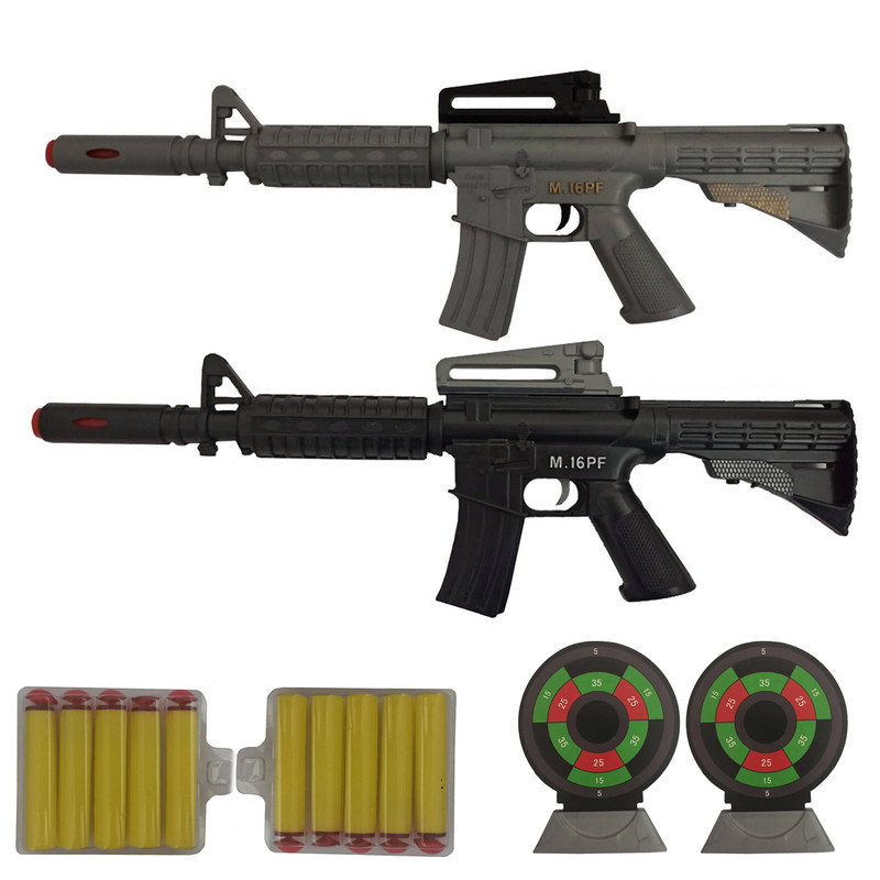 تفنگ بازی گلدن گان مدل naaell25 مجموعه 6 عددی