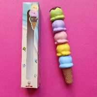 هایلایتر فانتزی بستنی  اسکوپی 5 تایی،جعبه دار