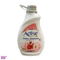 مایع دستشویی اکتیو (Active) رنگ کرمی صورتی حجم 2000میلی لیتر