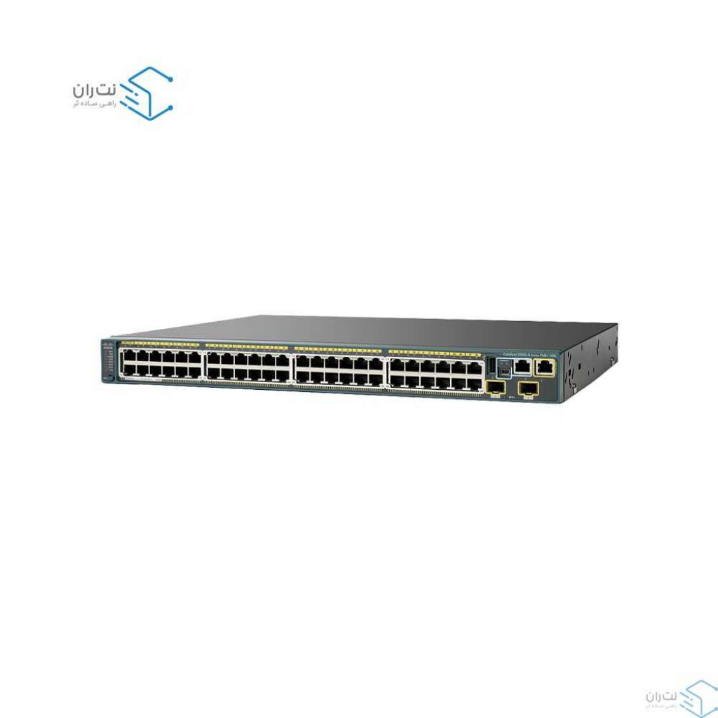 قیمت و خرید سوییچ شبکه 48 پورت 2 پورت SFP سیسکو مدل WS-C2960S-48TD-L | نت ران