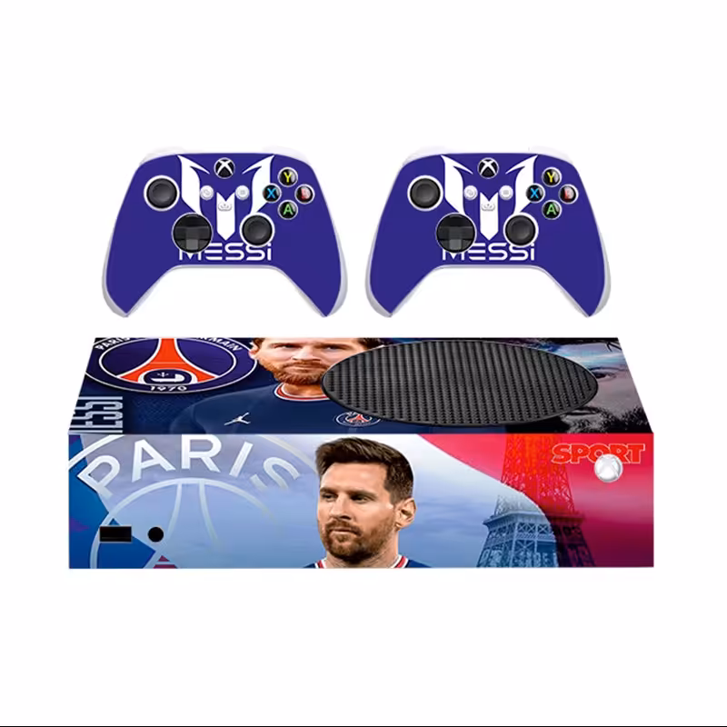 اسکین(برچسب)Xbox series s-طرح مسی(Messi )-کد3-سفارشی