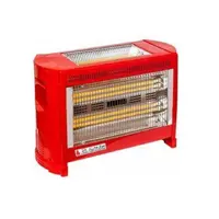 بخاری برقی فن دار جنرال پویا قرمز. مدل GP-F2200
