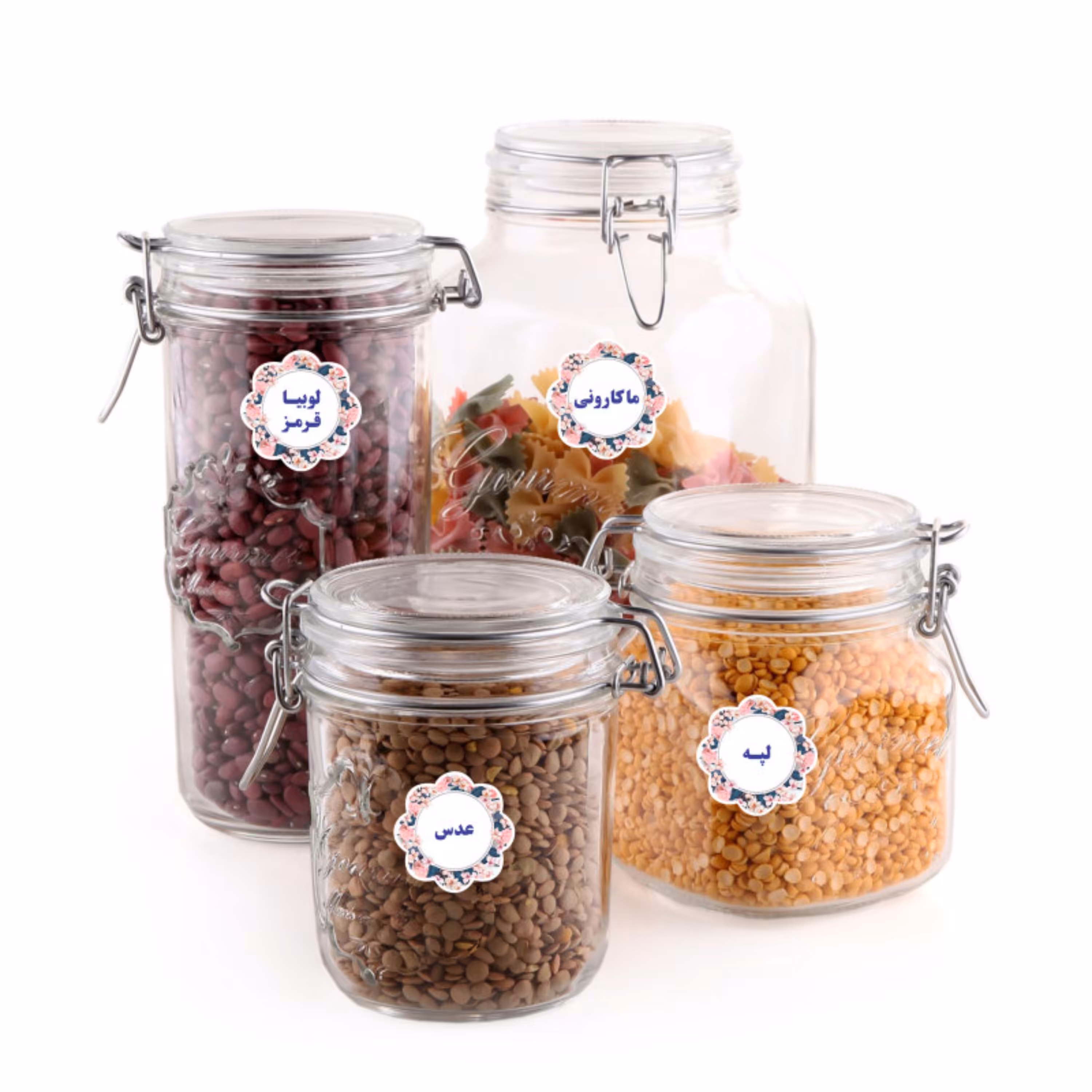 برچسب نظم دهنده ادویه جات و ظرف های آشپزخانه