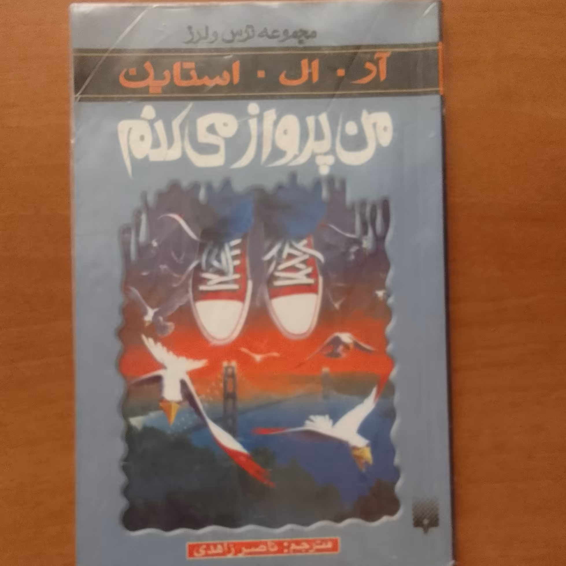 کتاب من پرواز میکنم آر ال مجموعه ترس و لرز مترجم ناصر زاهدی انتشارات پیدایش