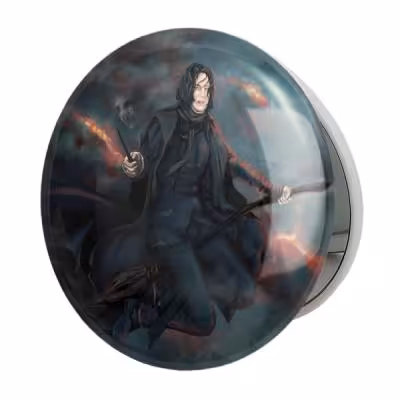 آینه جیبی خندالو طرح هری پاتر اسنیپ مدل تاشو کد 24971