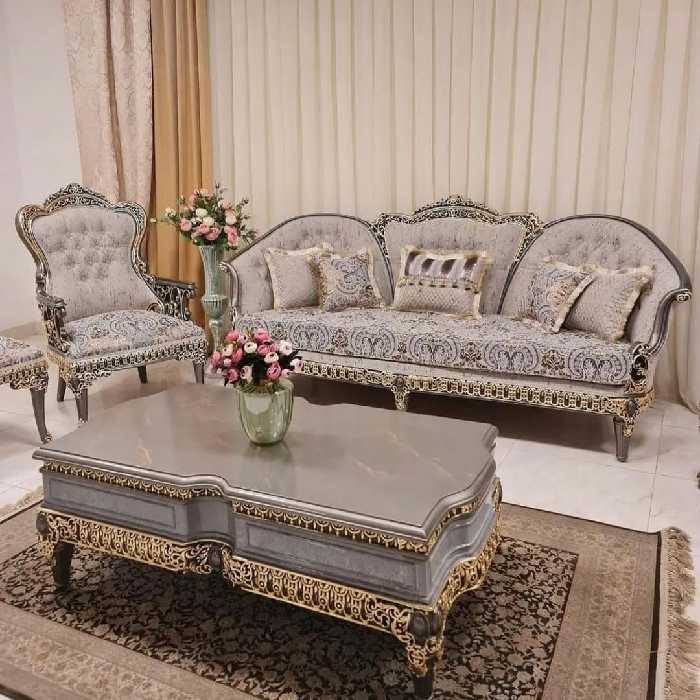 مبل کلاسیک نه نفره طرح ترک تاتلیس 