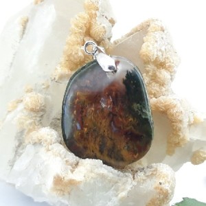 پلاک گردنبند عقیق پاییزه اصل ه120