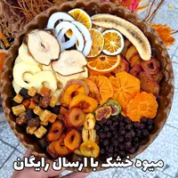میوه خشک مخلوط 12 میوه نانا ارسال رایگان