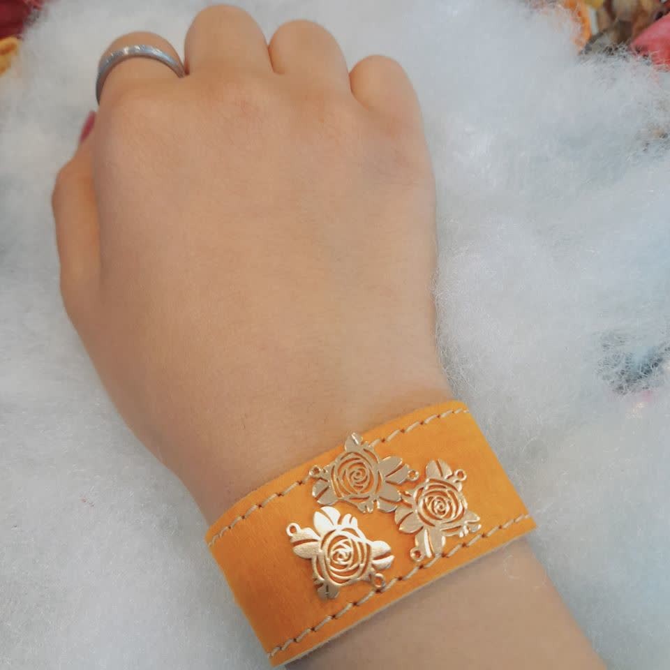 دستبند چرمی بدون حساسیت پوستی