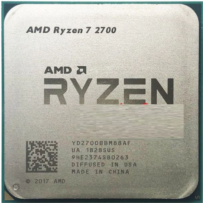 پردازنده تری ای ام دی مدل رایزن7 2700 با فرکانس 3.2 گیگاهرتز