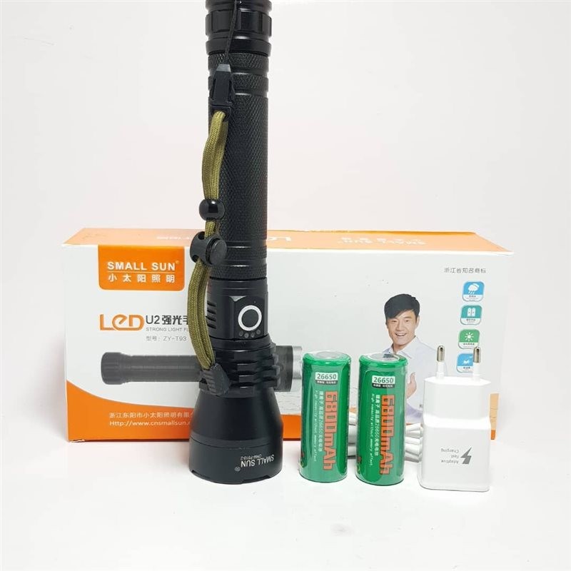 چراغ قوه پلیسی اسمال سان اصل مدل ZY-T93