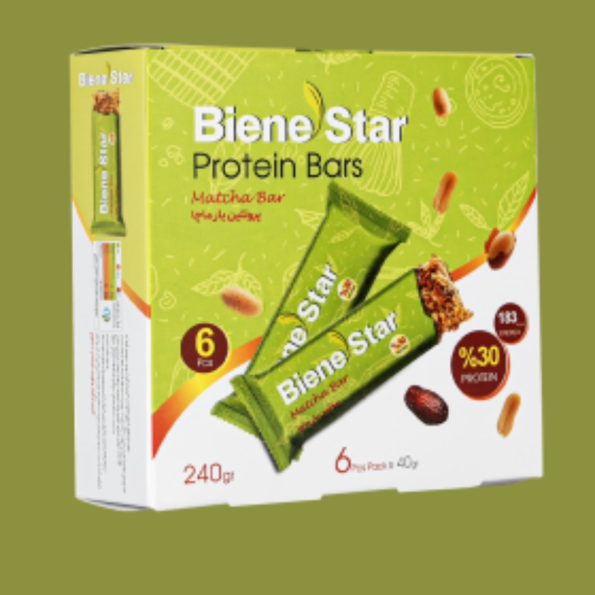 پروتئین بار ماچا