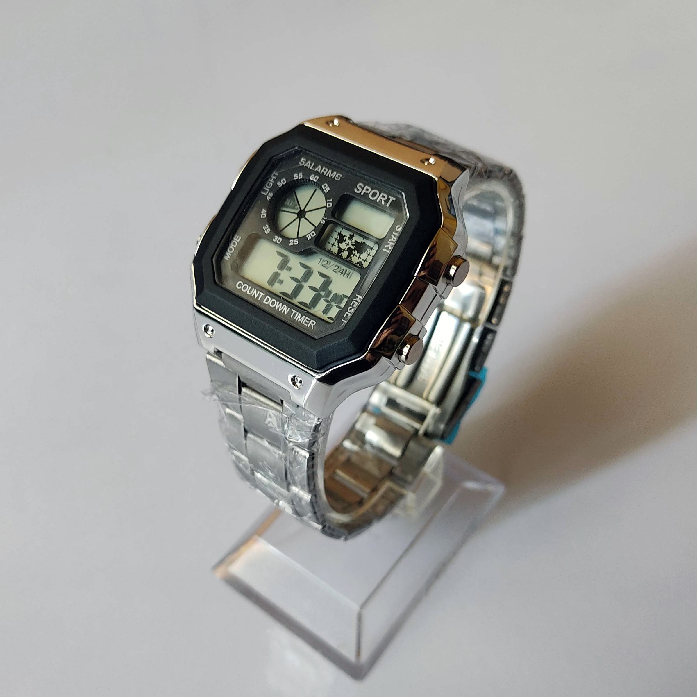 ساعت دیجیتال sport استیل فلزی