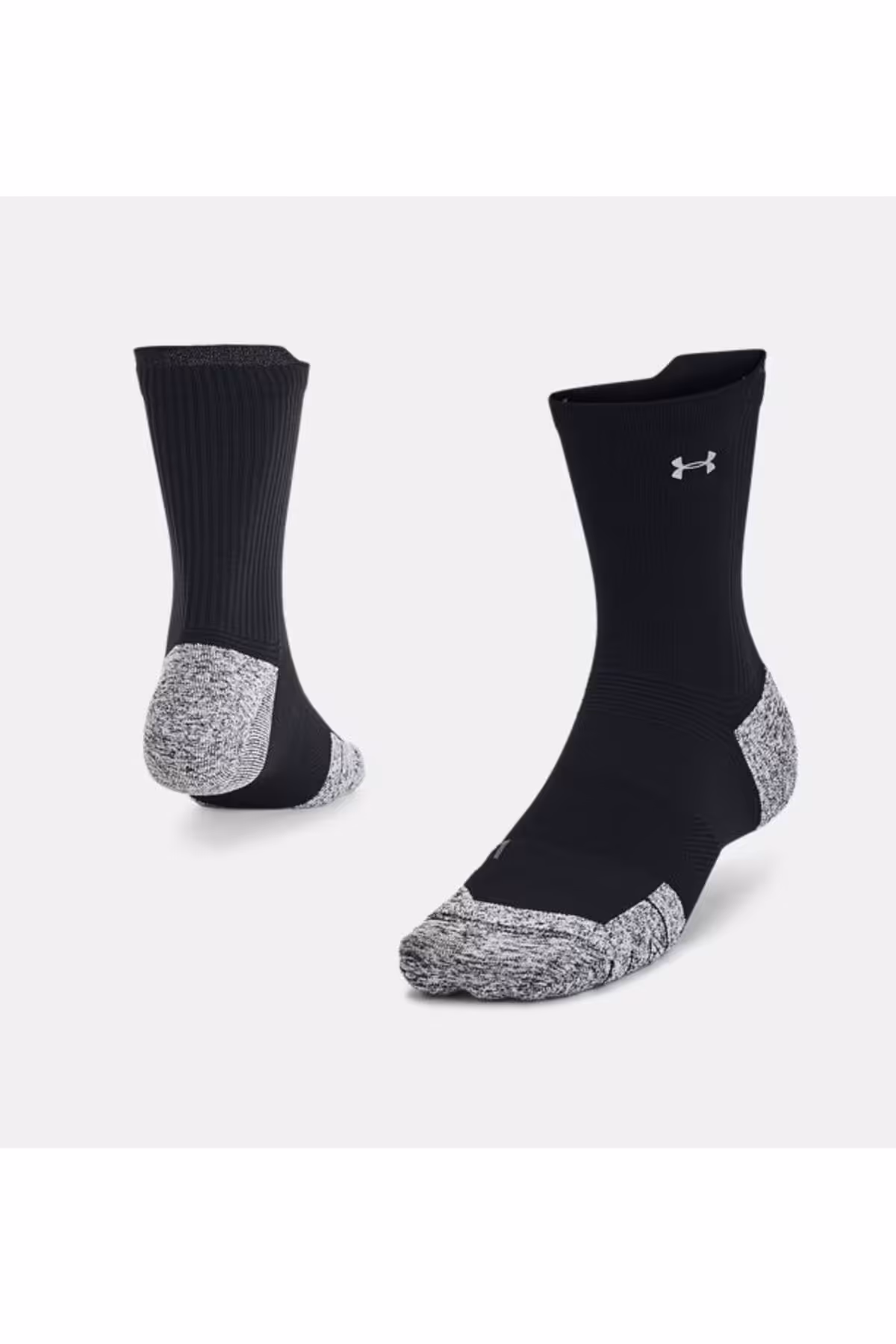 جوراب مشکی مردانه و زنانه UA ™ RUN MID خدمه 001 Under Armour