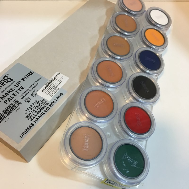 پالت 12 رنگ کرم میکاپ اسپشیال گریماس - GRIMAS