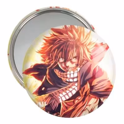 آینه جیبی خندالو مدل ناتسو انیمه فری تیل Fairy Tail کد 16496