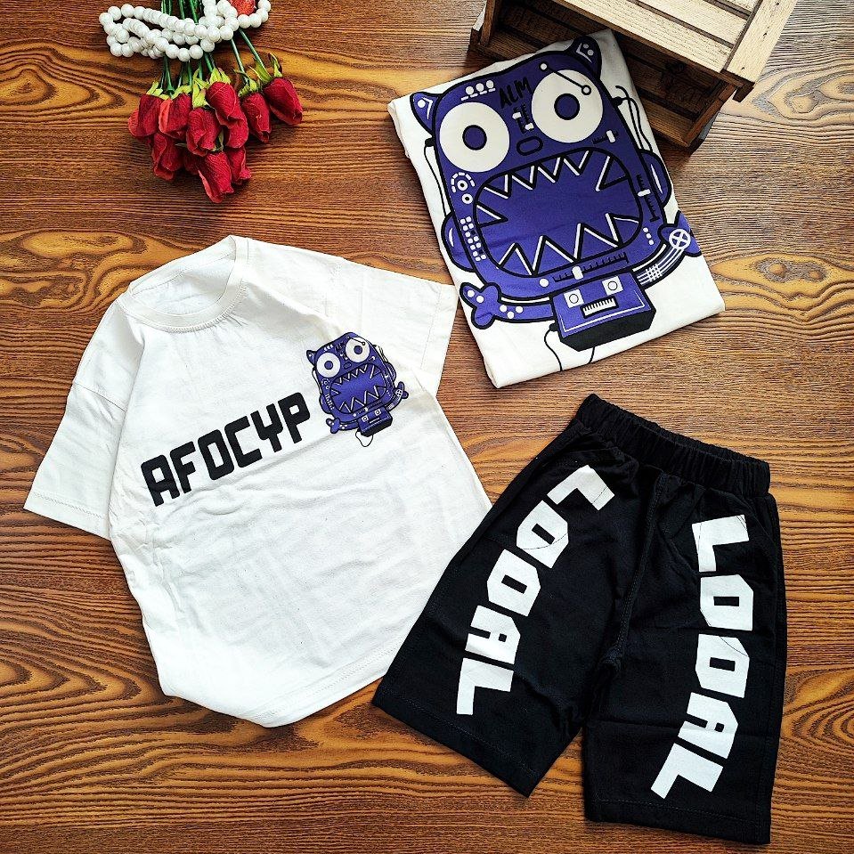 تیشرت و شلوارک پسرانه هیولا