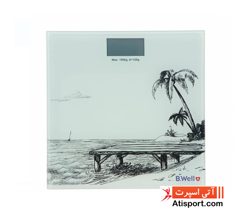 ترازوی دیجیتال سفید B Well WK165