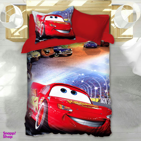 سرویس خواب مدل ماشین یک نفره 4 تکه