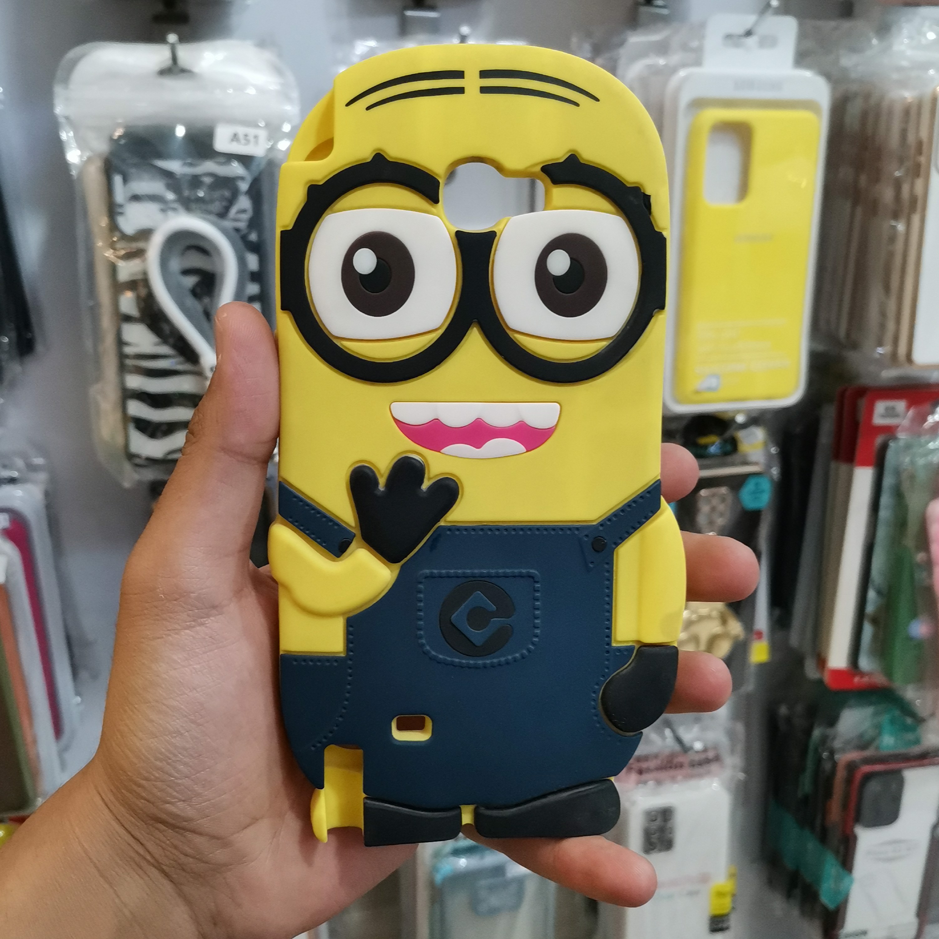 گارد سیلیکونی اصلی مینیون مناسب برای سامسونگ note2 و note 2 و Note 2 و Note2